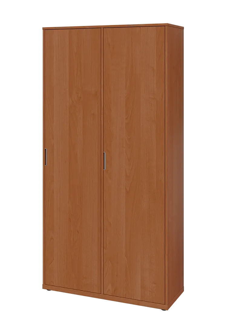 KSR6-81 P skříň šatní, 2x výsuvné ramínko, 2053x1022x400 mm, provedení pravé, olše jantar